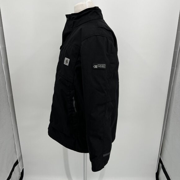 Carhartt Men's L Large Black Yukon Extremes Insulated Active Jacket - Picture 3 of 10